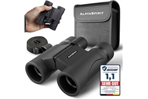 AlpinSpirit© Taschenfernglas 8x21 - Mini Fernglas - [UNVERGESSLICHE MOMENTE] - leicht & kompakt - TESTSIEGER - für Brillenträger, Outdoor Fernglas für Wandern,Reisen,Vogelbeobachtung,Feldstecher
