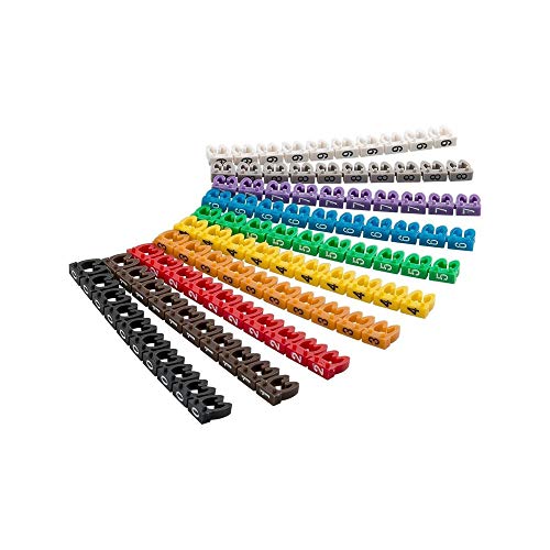 'Goobay Câble Marqueurs de clips 