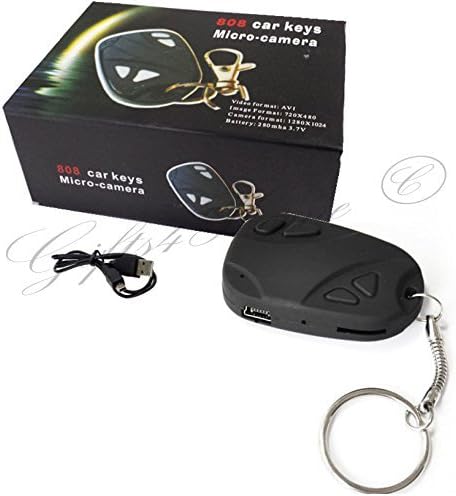 MICRO SPY HIDDEN MINI DVR CAMERA CAR KEY FOB KEYCHAIN CAMCORDER VIDEO RECORDER