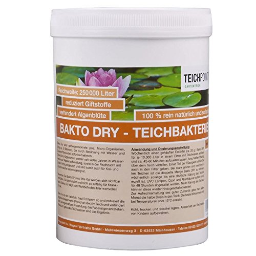 500 g Teichpoint Bakto Dry Teich - Billionen von Mikro-Organismen