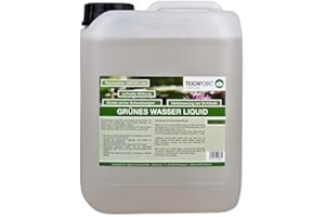 Teichpoint Grünes Wasser Liquid - flüssiger Schwebealgen verdränger auch im Schwimmbad Pool oder Aquarium (5 Liter)