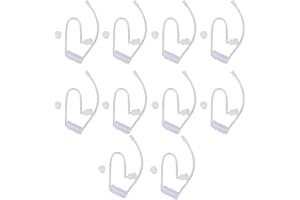 TOSUNY Zapasowy pokrowiec Acoustic Coil Audio Tube kompatybilny zamiennik do radiowych zestawów słuchawkowych i Motorola do Baofeng do Kenwood Walkie Talkie Earpieces (10 szt.)