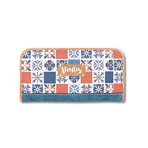 Preisvergleich Produktbild Ventis Quality , Damen-Geldbörse Blau blau