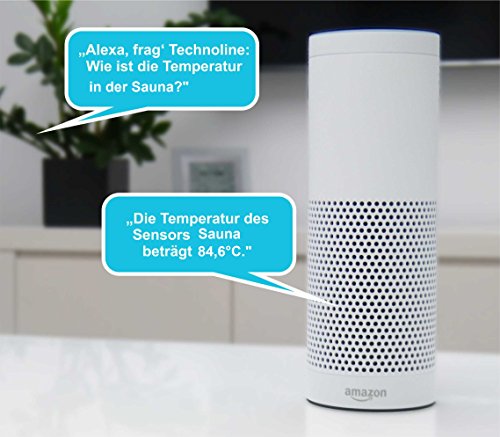 Technoline Profi-Sensor der Prfessional Series von Mobile Alerts MA, 10320, Weiß, 3,4 x 1,9 x 13,2 cm - 2