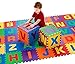 Soft Baby Children Play Mat Gym Foam Alphabet 26 Piece Each Tile 31.5 cm x 31.5 cm / 1cm Thick with Pattern Textured Surface (Superior Quality)