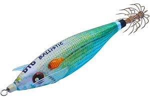 DTD Squid Fishing - Esca balistica luminosa, pesce reale 3.0B