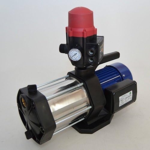 Electronic water pump Garden pump 5-steps,Multi 1300 INOX 1300Watt Conveying capacity 5400 L/h 6 bar robust and stainless steel Stainless steel shaft integrated thermal Motor circuit breaker+