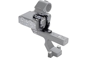 Nitze FX3 / FX30 XLR Placa Superior Compatible con Sony FX3 / FX30 XLR-H1 XLR Unidad de Mango, Top Plate para FX3 / FX30 XLR Handle Unit con Cold Shoe Incorporada - T-S08A