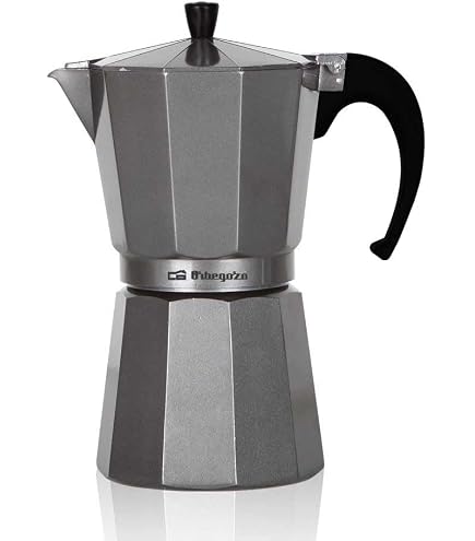 Filtro Con Imbuto Per Caffettiera Potenza Ersa - Alluminio, 6 Tazze, Colore Grigio, 17,6x12,7x6,8 Cm