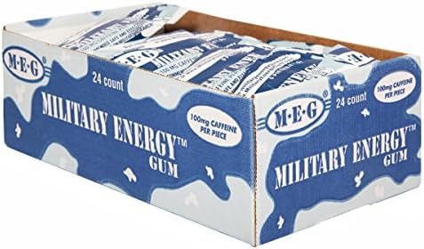 Arctic Mint Military Energy Gum (Box of 24)