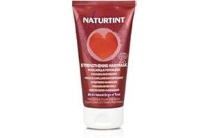 Naturtint | Mascarilla Fortaleza Anticaída | Antioxidante, Mantiene el Brillo | Aumenta la Densidad | Para Cabellos Débiles o con Problemas de Caída | 99% Ingredientes Naturales | ECOCERT | 150 ml