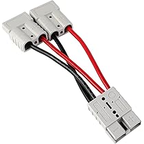 Anderson Stecker 50A Set - 4 Stück Mit Montageplatten - Für Auto & Wohnmobile