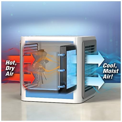 arctic air portable 3 in 1 conditioner humidifier purifier mini cooler