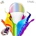 Produktbild SINOTECHQIN Intelligente LED-Glühlampe, 10W Wi-Fi-Glühlampe, mehrfarbige LED-Glühlampen E27, kompatibel mit Amazon Alexa und Google Home Assistant, kein Hub erforderlich Size 3-Pack