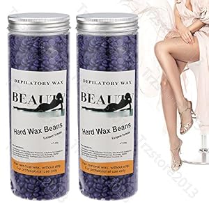 Anmas Home Lavender No Strip Hair Removal Hard Wax Beans Depilatory for Man and Woman for Men & Women - Image 6