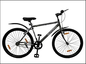 CAYA Bikes Carbon Cycle for Adults Boy & Girl (+12 yrs) | Steel Frame 17.5 Inches | Ideal Height 4.8 ft | Unisex Cycle| 85% Assembled (Easy self-Assembly)(26 inches)