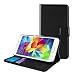 Sell-Ideas® Samsung Galaxy S6 Leather Flip Case Cover Wallet Pouch Wallet Phone Case Book Case Protective Cover, With Free Screen Cover and Stylus Pen - Premium Quality PU Leather (Book Style Wallet, Black)