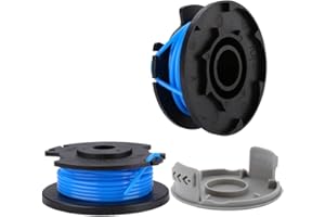 Moritale Bobine Fil pour Ryobi One+ RAC124 AC14RL3A OLT1823 1832 RLT1825 1830 18V 24V 40V Pièces de Rechange Coupe Bordure (2 pièces)