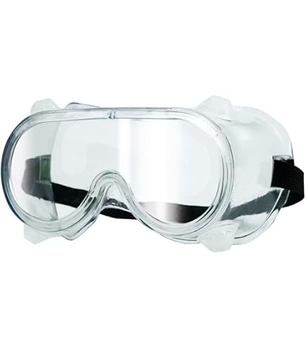 Greenstar Schutzbrille – Klares Kunststoff-Modell Mit EN166 F Norm, 45 M/s Schutz