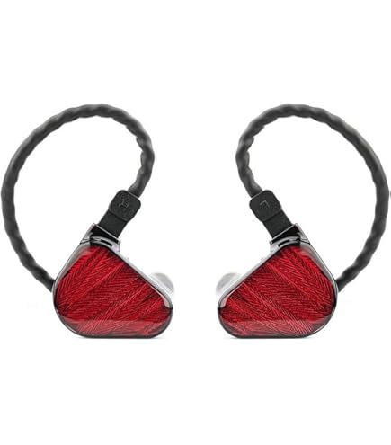 LETSHUOER EJ07M HBB Kinda Lava Edition IEMs, 7 Drivers Tribrid