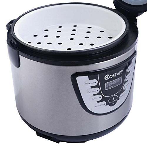 Multikocher Multicooker Kochgerät Elektro Schneller Kocher Smartgerät Zeit Einstellung 4L 6L (4L) - 2