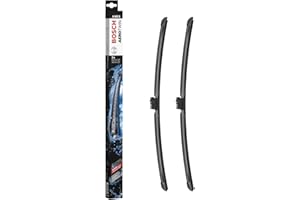 ‎BOSCH Bosch Aerotwin A843S Front-Scheibenwischer - Set mit 2 Ersatz-Scheibenwischern und vormontiertem Adapter - 2 Wischblätter, 550 mm und 550 mm