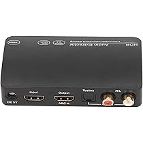 Earc Audio Extractor 60Hz 4K HDMI Switch HDR HDMI ARC Audio