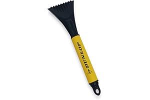 Vedmantra Ice Scraper for Window ǀ Length of 32cm Enable Strong and Comfortable Grip ǀ Durable and Not Easy to Break (Yellow)