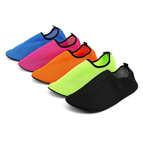 iBaste Wassersportschuhe Kinder und Erwachsene Wasserschuhe Strandschuhe Badeschuhe Surfschuhe Tanzschuhe Aquaschuhe für Jungen und Mädchen Rutschfeste Gummisohle Super leicht und Sehr gut gedämpft - 3