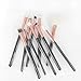 Tonsee 10PCS Pro MakeUp Cosmetic Set Eyeshadow Foundation Brush Set
