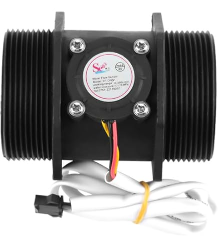 Sensore Di Flusso Acqua DN25 DC3,5-24V - Contatore Portata 2-100 L/min, Per Pompe, Filettatura 1 Pollice - Foto 1