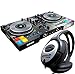 Produktbild Hercules DJControl Jogvision USB DJ Controller mit Air Control + KEEPDRUM Kopfhörer