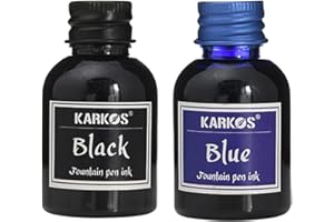 ZTEXKEE Fountain Pen Bottled Ink, 30ml Calligraphy Ink Bottle Drawing Writing Art Painting Graffiti Ink Fountain Dip Pen Ink Feather Pen Ink for School Offices Supplies