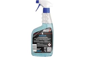 CAR1 ORIGINAL CAR1 Glasklar Scheibenreiniger Reinigung Scheibe Glas Spiegel Fenster Frontscheibe Seitenscheibe Heckscheibe Kanister Glass Cleaner Citrus blau 500 ml