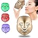 Produktbild Weijin 3 Farben LED Maske Gold LED Licht Therapie Treatment Gesicht Schönheit Skin Pflege Foto Therapie Maske für Akne Falten weiß