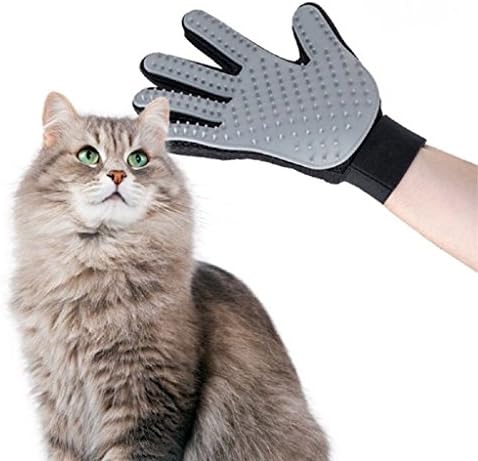 Pet Grooming Glove Palm Gloves Removes Hairs