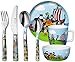 Produktbild Auerhahn 22 6031 0138 Wickie, Kinderbesteck 7-teilig, Edelstahl 18/10, poliert, Porzellan, bedruckt, bunt