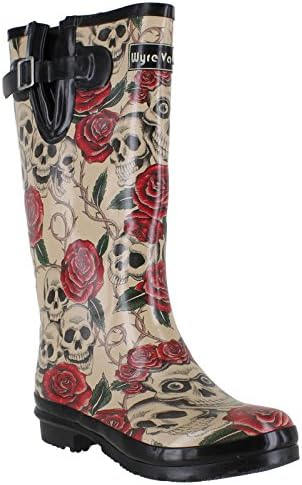 Wyre Valley Womens Pattern Animal Wellingtons Wellies Muck Boots