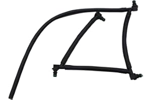 TAKPART juego de tubos de escape de combustible 3M5Q9K022AC compatible con Ford Focus C-MAX S-MAX Mondeo Kuga Galaxy 2.0 TDCI 1574HL