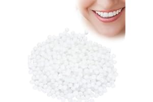AYVRUOP 100g Temporäre Zahnreparaturperlen Zahn Reparatur Set,Teeth Repair Gel,Kleber Zahnperlen,Zahnzement,Zahnfüllmaterial Thermal Klebend Perlen für Fehlend Gebrochen Zahn Gefälscht Zahn Furnier