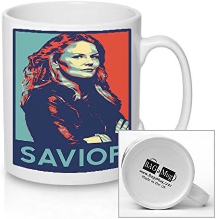 Bagamug Emma Swan pop Art - Once Upon a time - Fantasy Drama Fairy Tale Ceramic Gift Tea Coffee Mug
