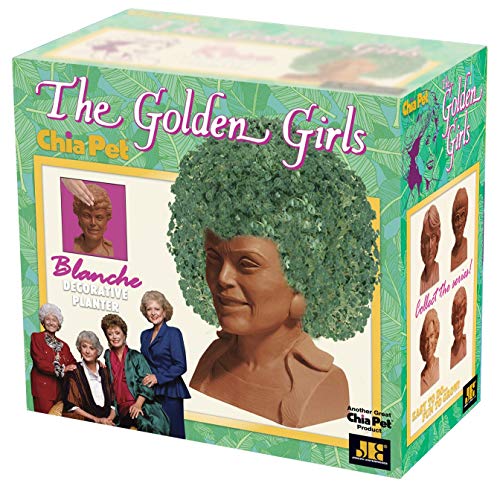 Joseph Enterprises, Inc Golden Girls Chia Pet Blanche Decorative Pottery Planter