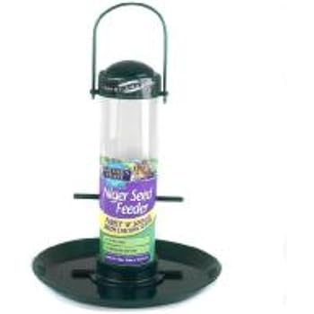 Nature S Feast Nyjer Seed Feeder And Tray Amazon Co Uk Garden