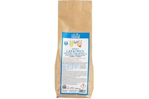 Officina Naturae | Solara Polvere Lavatrice con Percarbonato, per Lavaggi Superiori a 40°, Smacchia e Igienizza, 23 Lavaggi, Profumato di Olio Essenziale di Lavanda, 1 Kg