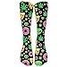 Produktbild Alien Donut Pot Leaf Weed Pizza Adult Cotton Knee High Soccer Sports Team Tube Socks Long Stockings Athletic Sport Tube Socks