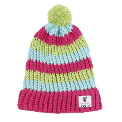 myboshi Strick-Ring Loom-Set inkl. Anleitung für eine Mütze – ideal für Einsteiger und Kinder ➧ Strickring + Anleitung + Loomhaken + Loomnadel - 3