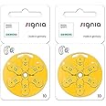 Signia Hearing Aid Batteries (Size-10, Total 2 Strip 12 Batteries).