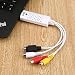 Produktbild Dailyinshop 1 Satz hohe Qualität USB 2.0 tv DVD VHS Video Capture Adapter Einfache Kappe Karte Audio AV mmm für win7 Schnelle PromotionHot Ankunft