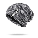 Wish Club Mütze Warmhaltend im Winter Weich Sanft Gestrickt Hut bequem Männer Fr