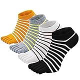 [ GENIESSBARE TRAGENDE ERFAHRUNG ] Die Socken mit einer Kombination aus Mode und Praktikabilität können Ihnen ein perfektes Erlebnis während des Trainings und des Laufens bieten. Die Fünf-Finger-Socken können die Blutzirkulation Ihrer Füße verbessern. Machen Sie mehr Spaß am Laufen oder anderen körperlichen Übungen. Einfach zu kombinieren mit Ihnen Turnschuhe, Stiefel, Sportschuhe, Hausschuhe. HINWEIS: PUTUO ist eine eingetragene Marke, USA Registrierungsnummer ist 5414120.